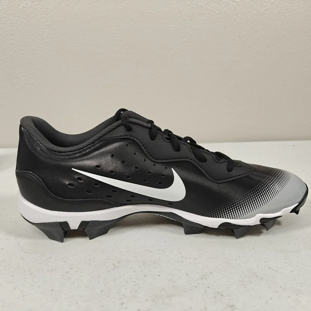 Nike Alpha Huarache Keystone 4 Baseball Cleats Men's 11 Black Grey DJ6524-011